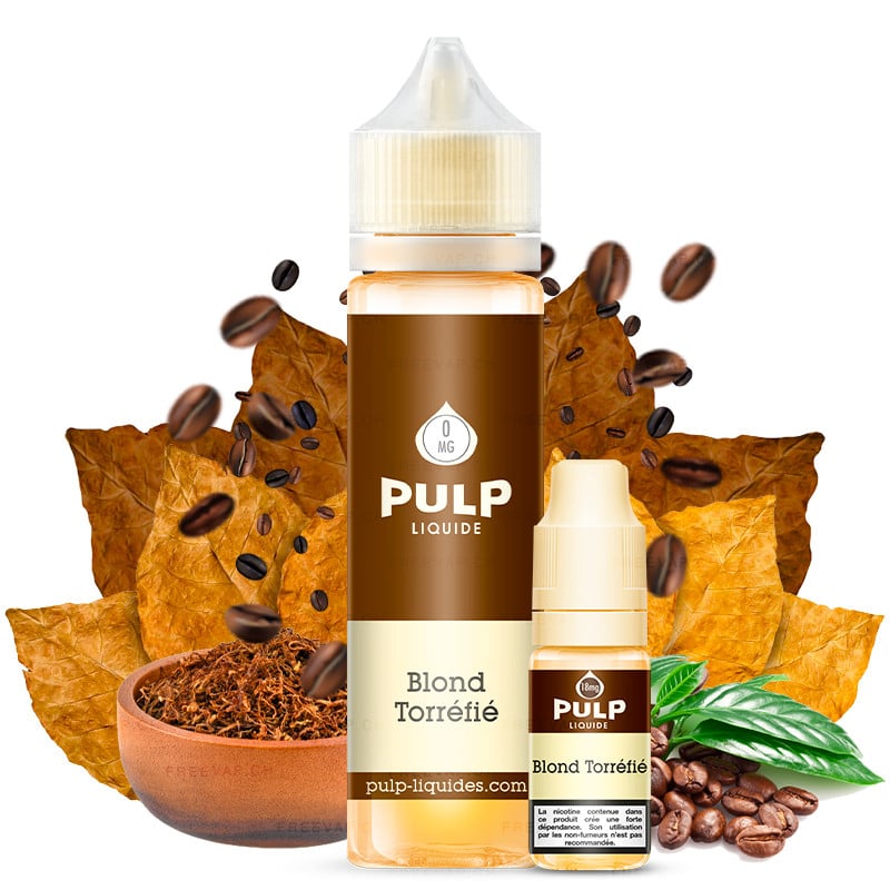 E-Liquid Blond Torréfié (Tabak & Kaffee) von Pulp