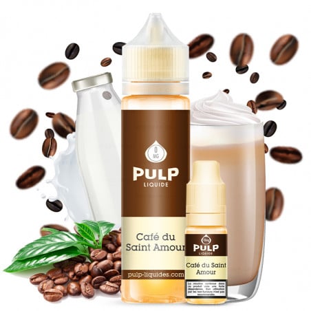 Café du Saint Amour (Kaffee & Milch) - Pulp | 60 ml mit Nikotin