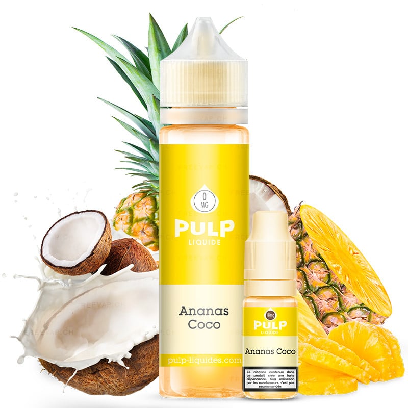 E-Liquid Ananas Kokos von Pulp