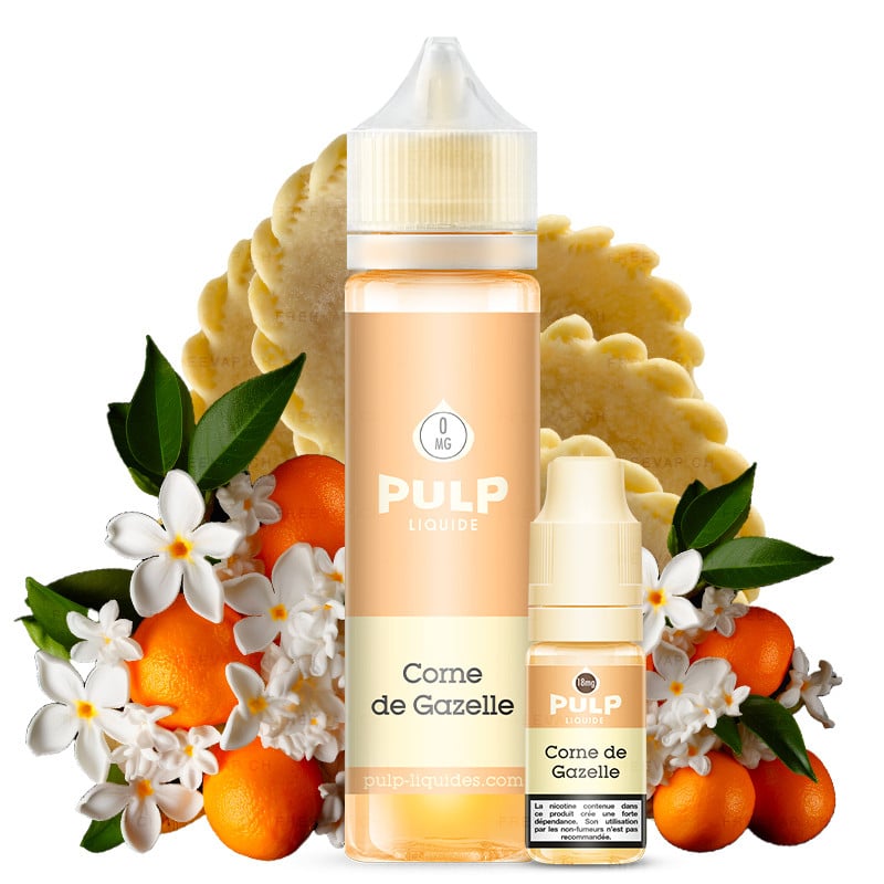 E-Liquid Corne de Gazelle (Orangenblüten) von Pulp