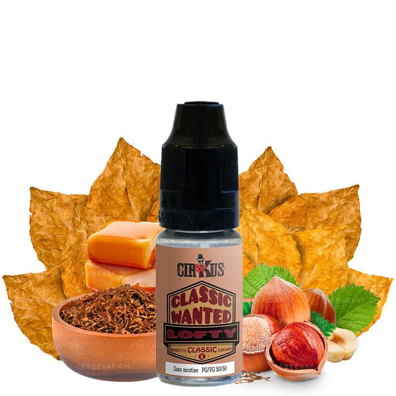 E-liquide Lofty Classic wanted format 10 ml