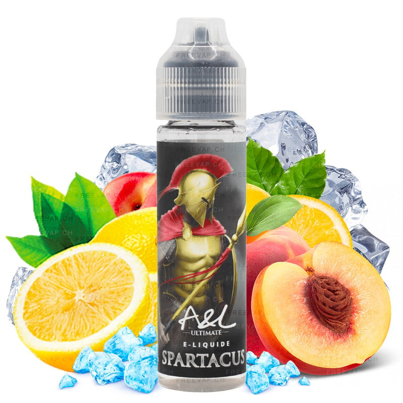 50 ml E-Liquid Spartacus (Nektarine & Zitrone) von Ultimate A&L