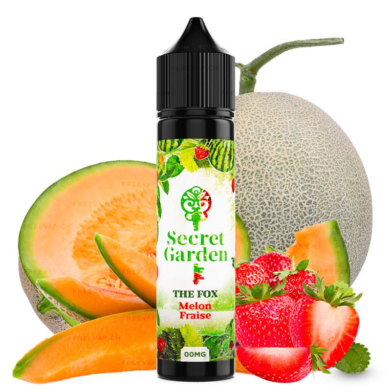 E-liquid The Fox (watermelon, strawberry) - Secret Garden 50 ml