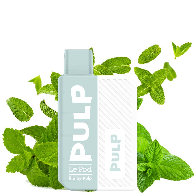 Le Pod Flip By Pulp Starter Kit - Spearmint 10 mg/ml or 20 mg/ml nicotine salts