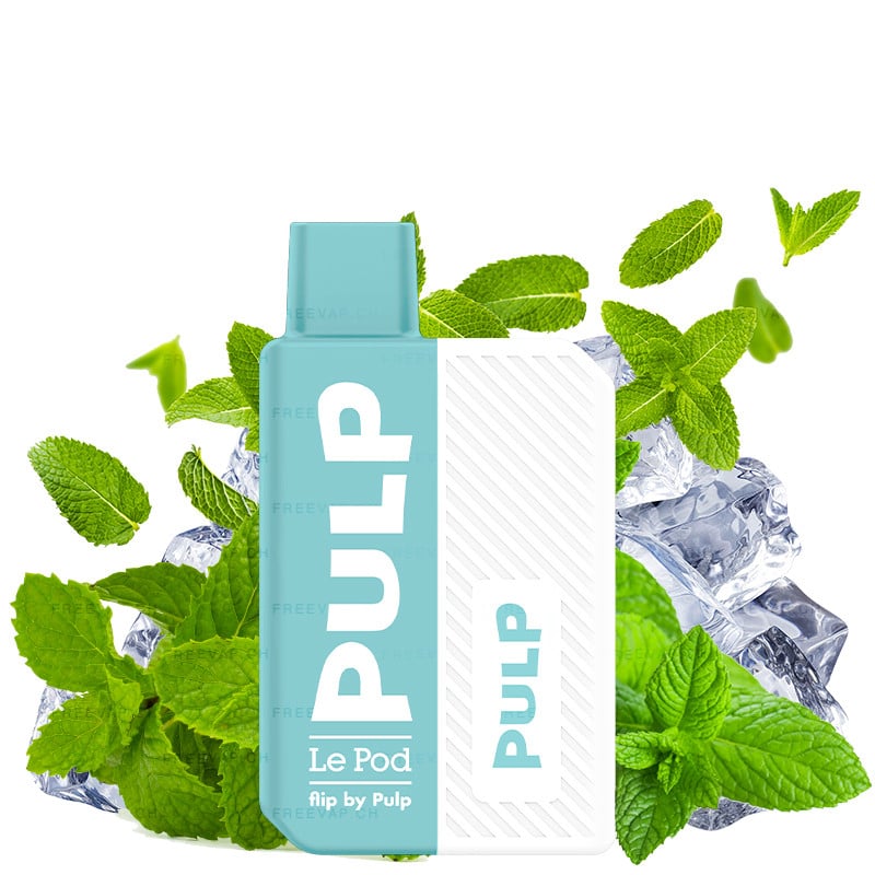 Le Pod Flip By Pulp Starter Kit - Polar Mint 10 mg/ml or 20 mg/ml nicotine salts