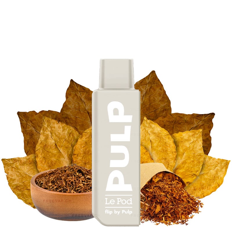 Cartouche Le Pod Flip By Pulp - Mozambique Blend 0mg/ml, 10 mg/ml ou 20 mg/ml de sels de nicotine