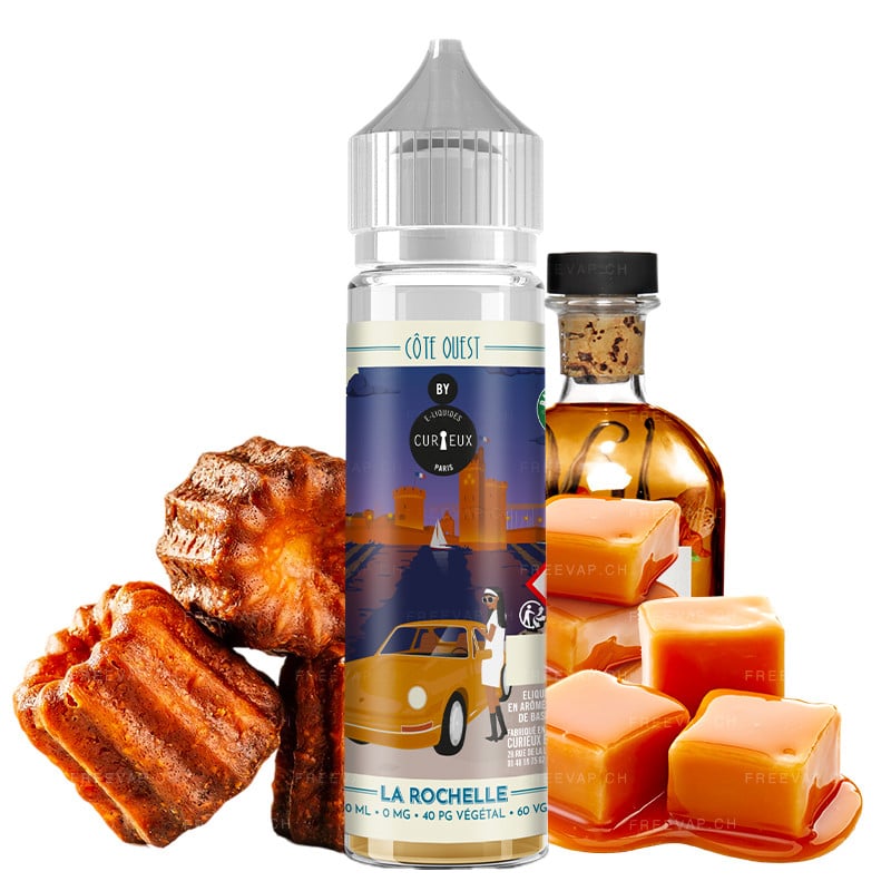 La Rochelle - Canelé flavored 50 ml e-liquid by Cueieux