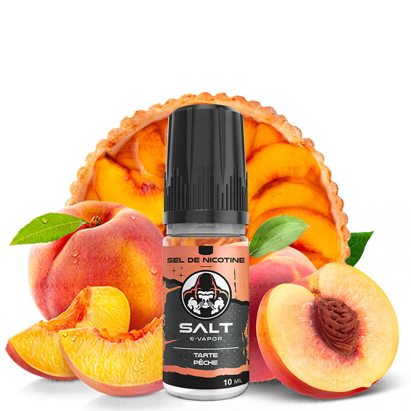 E-liquid Peach Pie - Nicotine salts - Salt E-Vapor