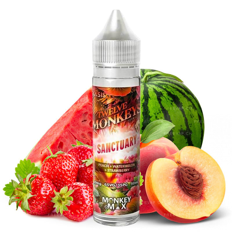 E-Liquid Sanctuary - Oasis by Twelve Monkeys | 50 ml