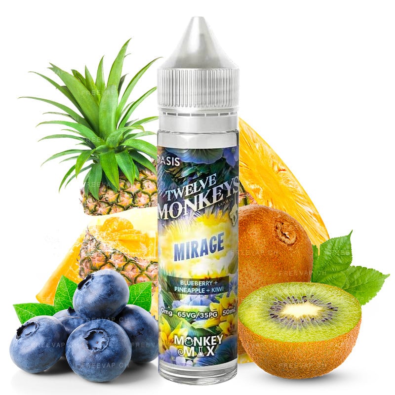 E-Liquid Mirage - Oasis by Twelve Monkeys | 50 ml