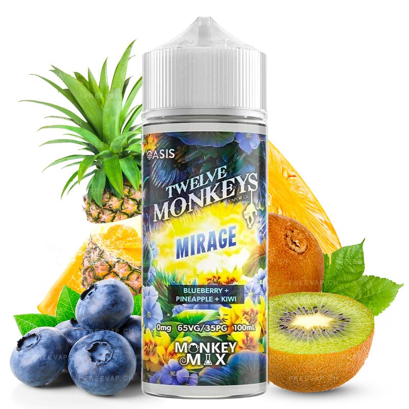 E-Liquid Mirage - Oasis by Twelve Monkeys | 100 ml