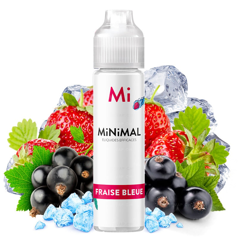 50 ml E-Liquid Blaue Erdbeere von Minimal by The Fuu