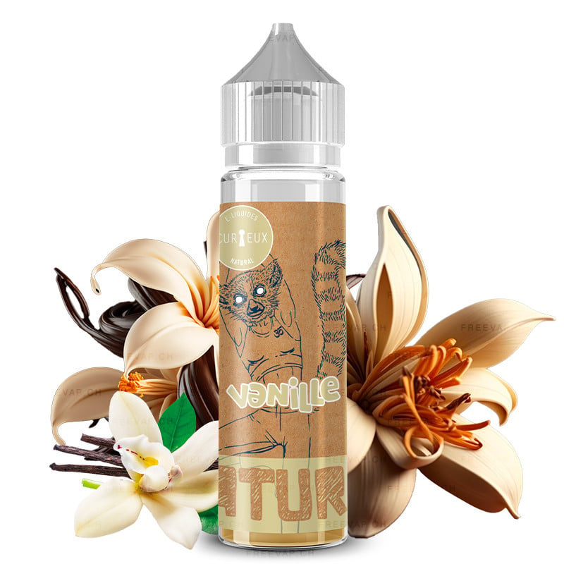 E-liquide Vanille 50 ml Edition Natural par Curieux