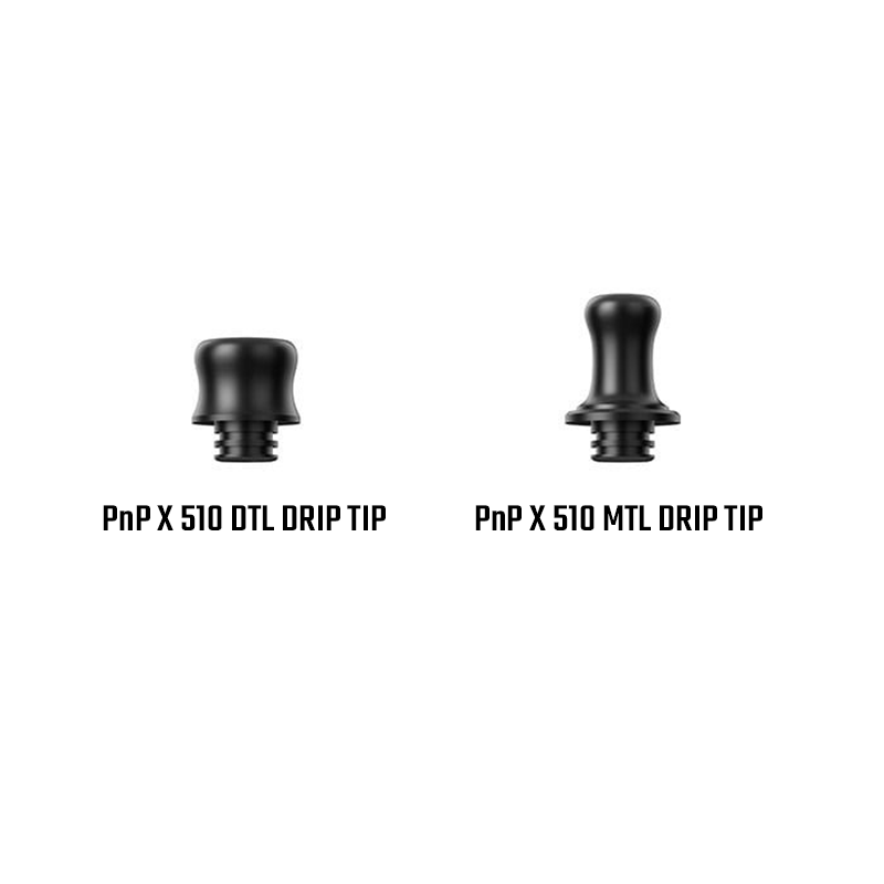 PnP X 510 Drip Tips - MTL & DTL