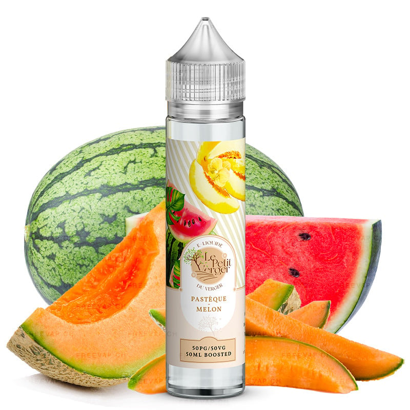 E-liquide 50 ml Le Petit verger saveur Pastèque Melon