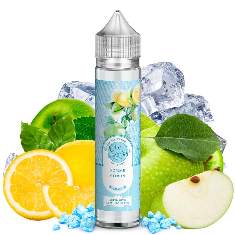 50 ml E-Liquid Apfel Zitrone Fresh - Le Petit Verger by Savourea