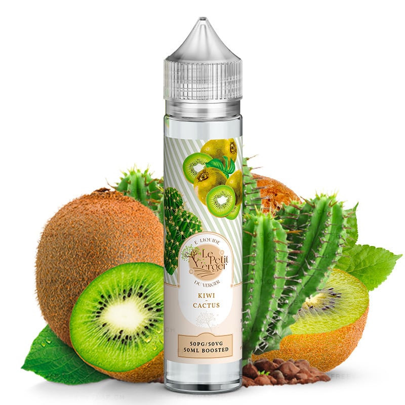 Eliquide 50 ml saveur Kiwi Cactus - Le Petit Verger par Savourea