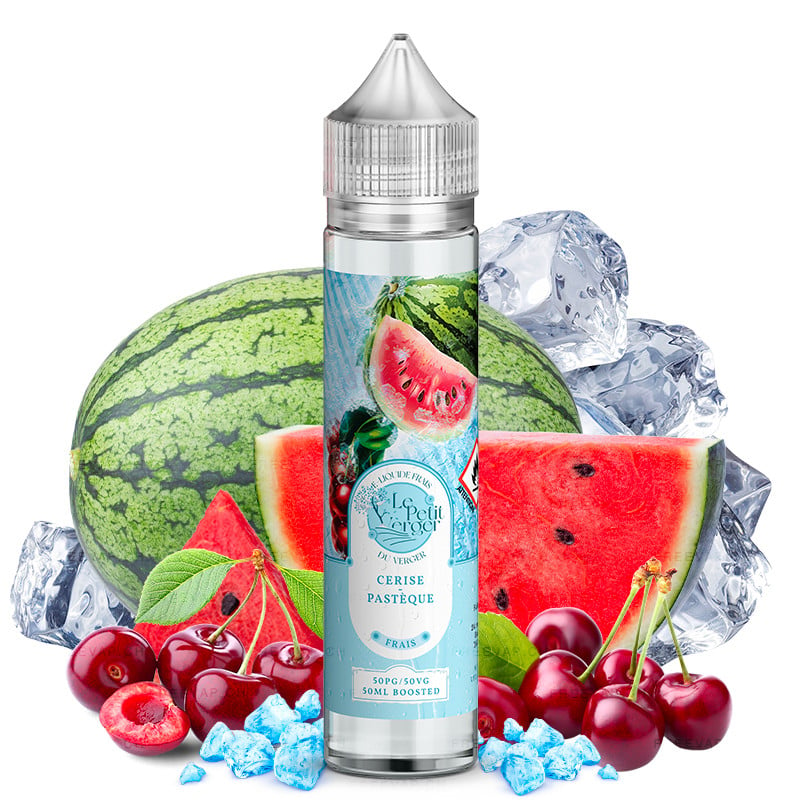 50 ml E-Liquid Kirsche Wassermelone Fresh von Le Petit Verger by Savourea