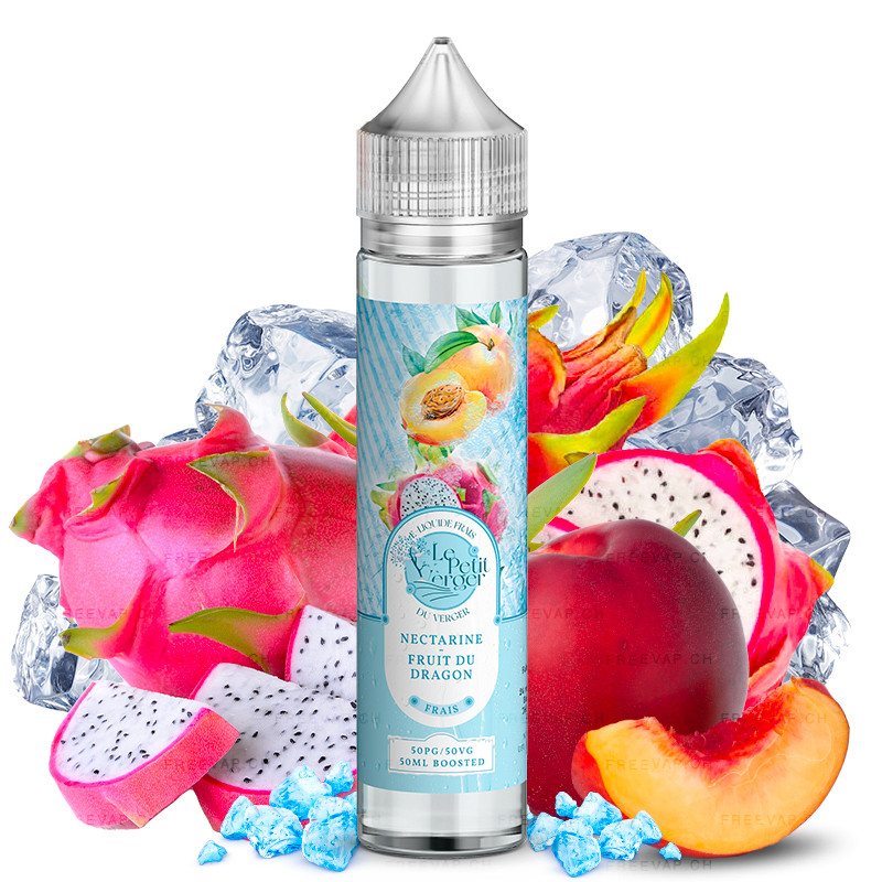 E-liquid Fresh Nectarine Dragon Fruit - Le Petit Verger by Savourea