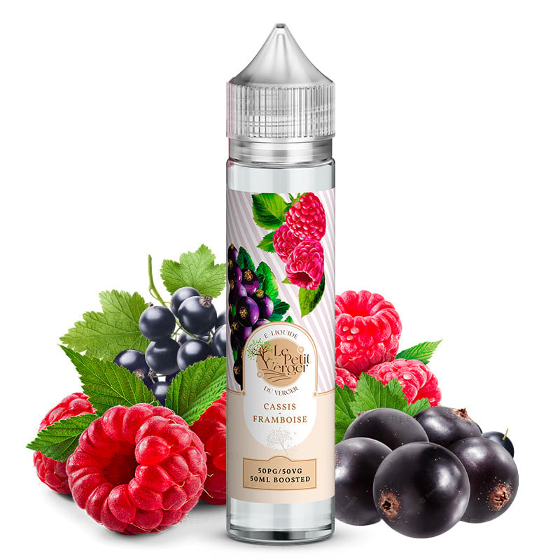 E-Liquid Schwarze Johannisbeere Himbeere - Shortfill Format - Le Petit Verger by Savourea | 50ml