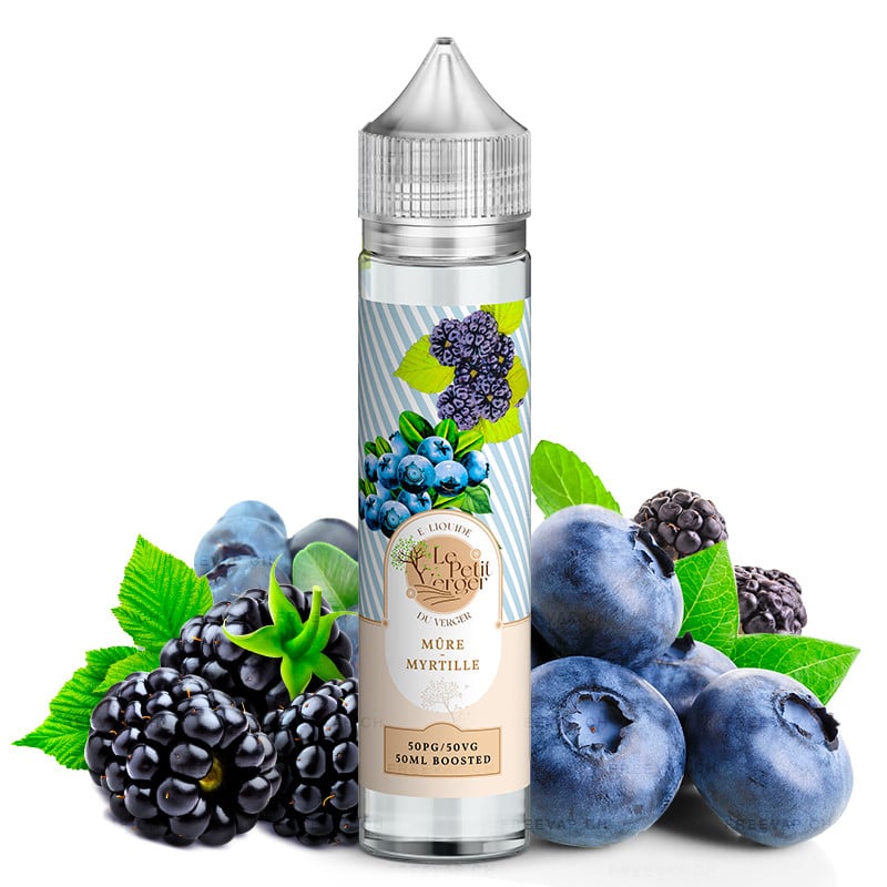 E-Liquid Brombeere Heidelbeere - Shortfill Format - Le Petit Verger by Savourea | 50ml