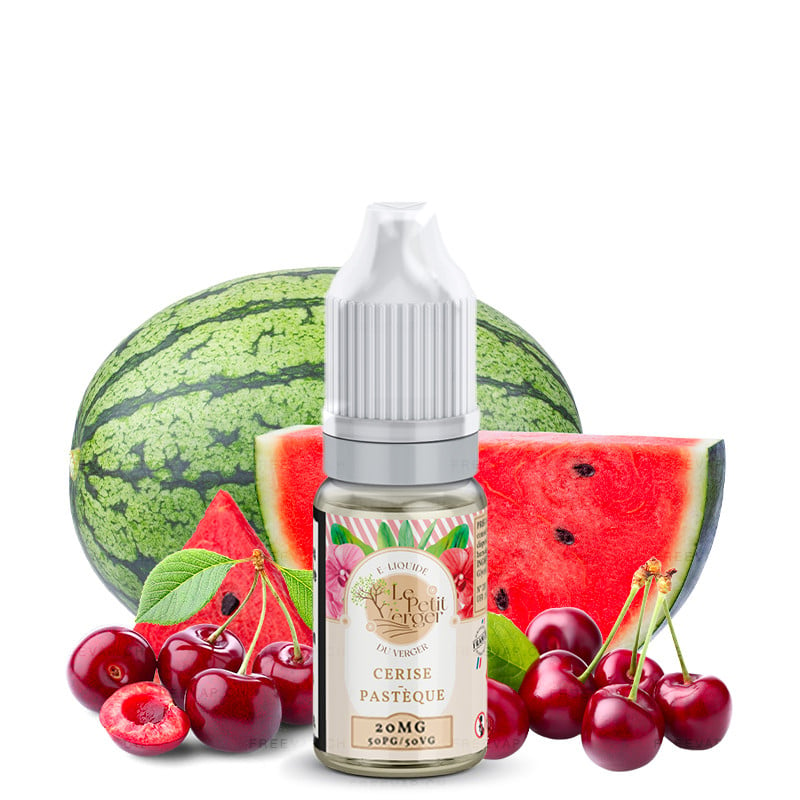 E-liquid Cherry Watermelon - Nicotine salts - Le Petit Verger