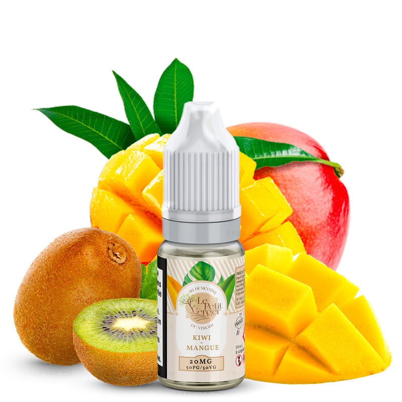 E-liquid Kiwi Mango - Nicotine salts - Le Petit Verger