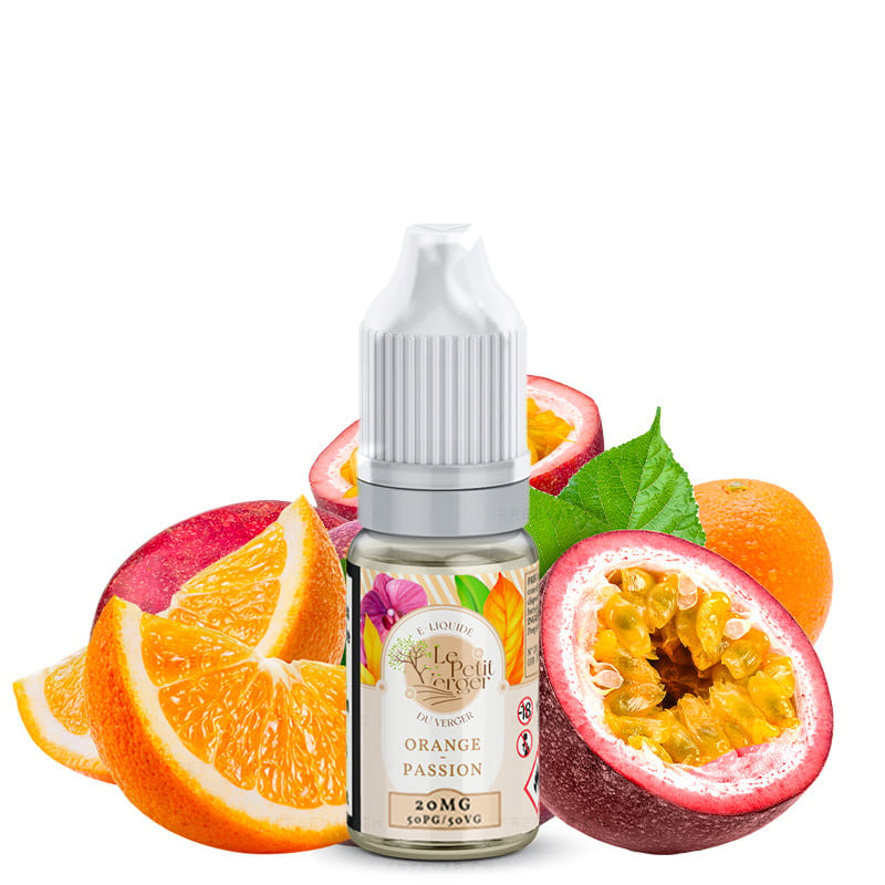 E-liquid Orange Passion - Nicotine salts - Le Petit Verger