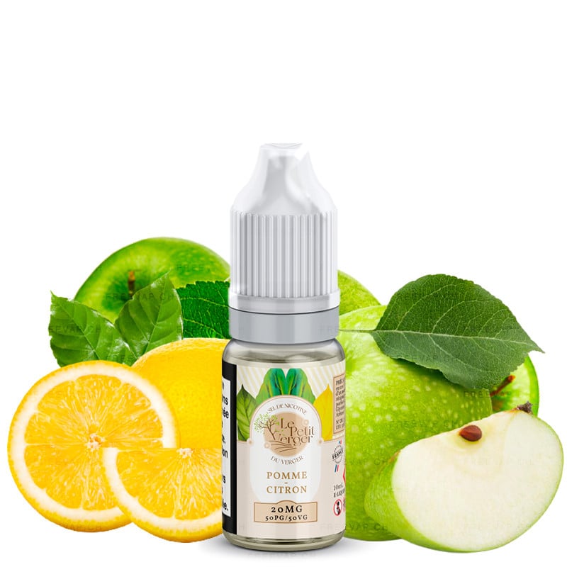 E-liquid Apple Lemon - Nicotine salts - Le Petit Verger