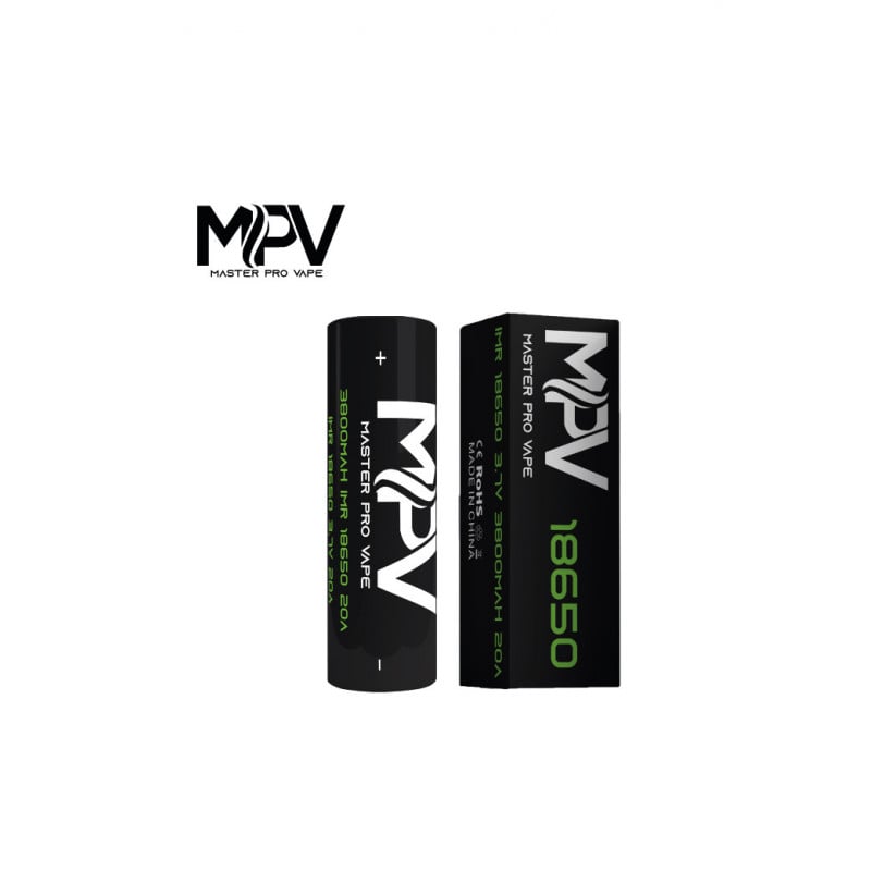 18650 Battery 3800mAh 20A by Master Pro Vape