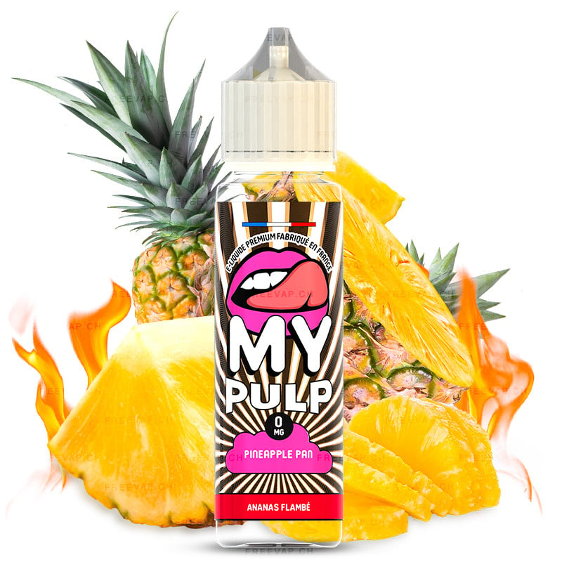 E-liquid Pineapple Pan My Pulp 50 ml shortfill