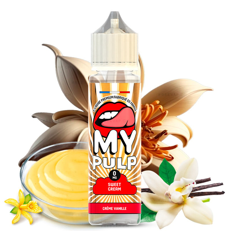 50 ml shortfill e-liquid Sweet Cream from My Pulp