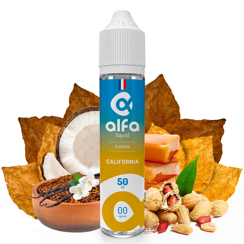 E-liquid California - Classics - Alfa | 50ml