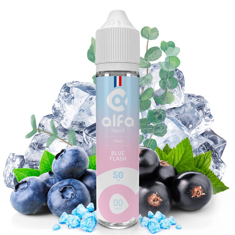 E-liquid Blue Flash - Fresh - Alfa | 50ml