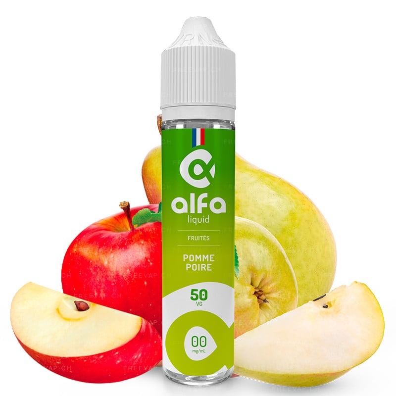 E-Liquid Apfel Birne - Fruchtig - Alfa | 50ml