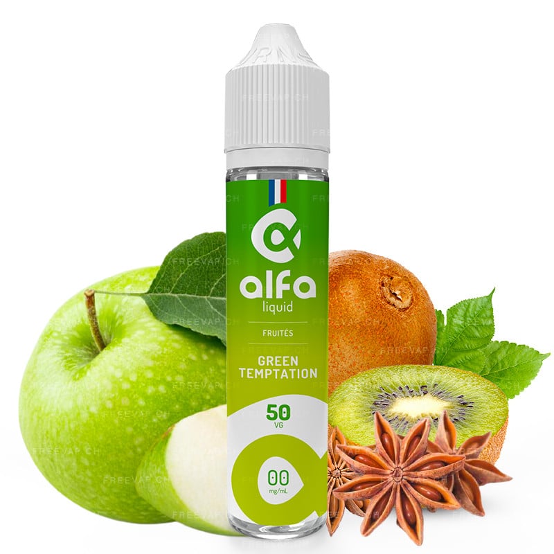 E-liquid Green Temptation - Fruchtig - Alfa | 50ml