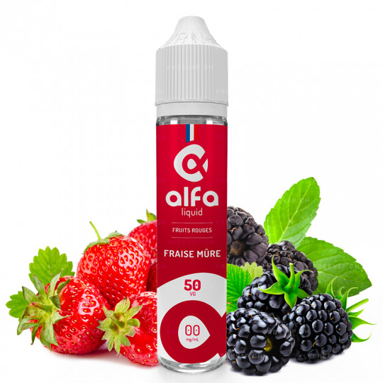 Strawberry Blackberry - Alfaliquid | Red Fruits | 50ml in 70ml