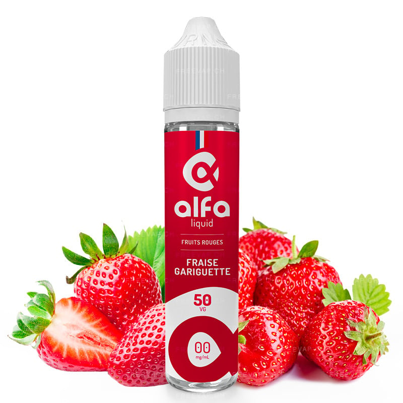 E-Liquid Erdbeere Gariguette - Rote Früchte - Alfa | 50ml