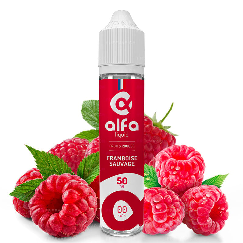 E-Liquid Wild Raspberry - Red Fruits - Alfa | 50ml