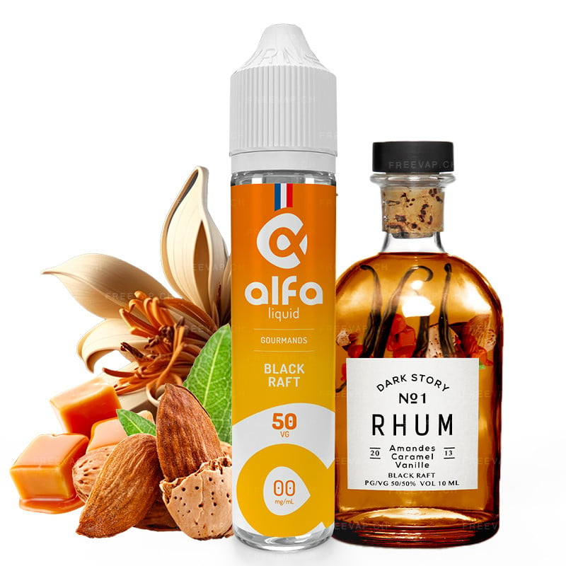 E-liquid Black Raft - Gourmets - Alfa | 50ml