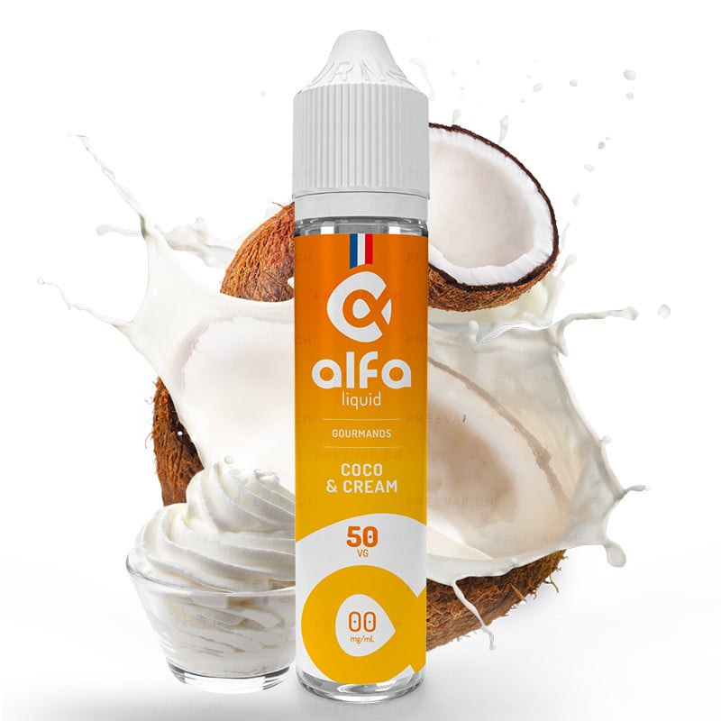 E-liquid Coco & Cream - Gourmets - Alfa | 50ml