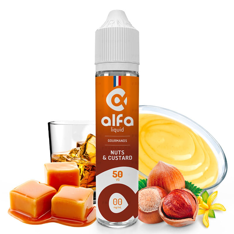 E-liquid Nuts & Custard - Gourmets - Alfa | 50ml