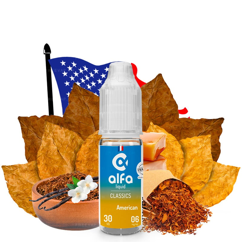 E-Liquid American - Tabak - Alfa | 10 ml