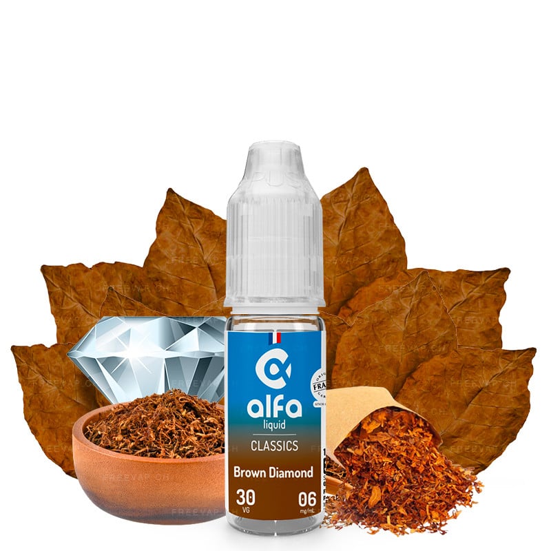 E-Liquid Brown Diamond - Classics - Alfa | 10 ml