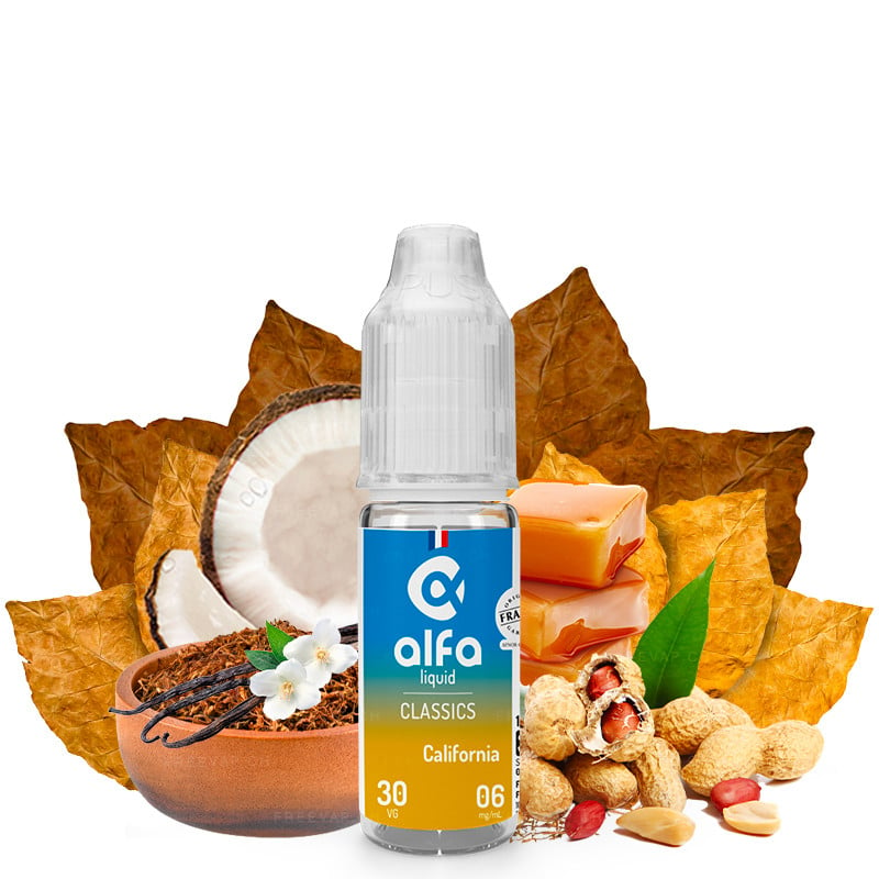 E-Liquid California - Classics - Alfa | 10 ml