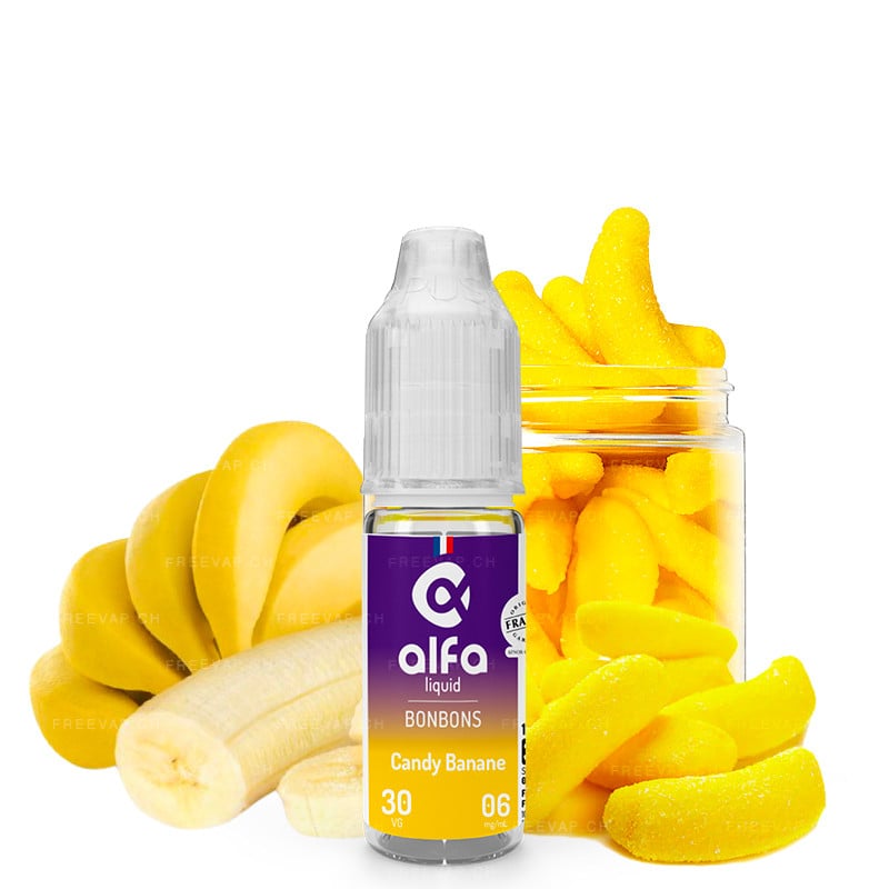 E-Liquid Candy Banana - Candy - Alfa | 10 ml