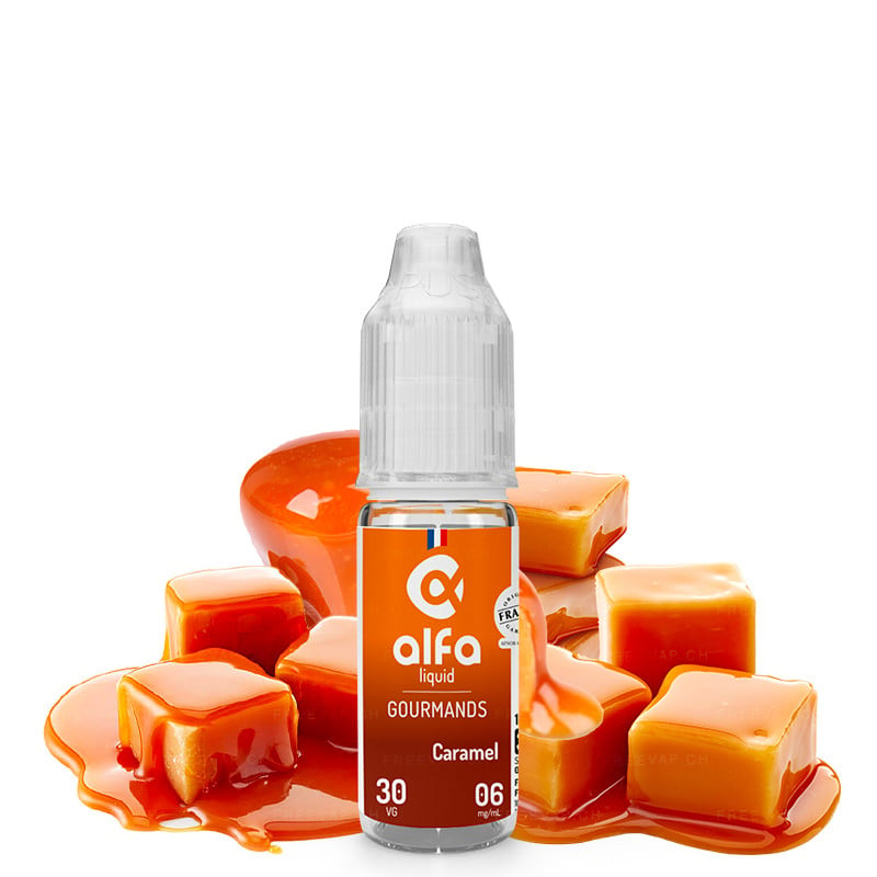 E-Liquid Caramel - Gourmets - Alfa | 10 ml