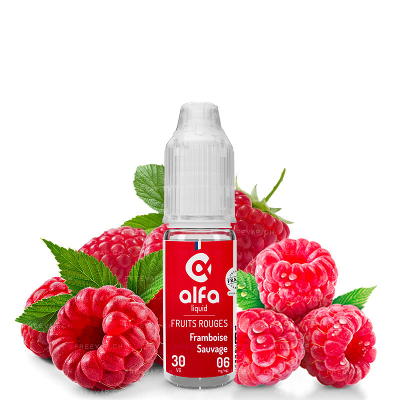 E-Liquid Wild Raspberry - Red Fruits - Alfa | 10 ml