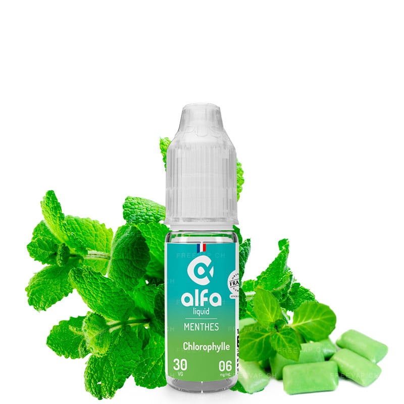 E-Liquid Chlorophyll - Mints - Alfa | 10 ml