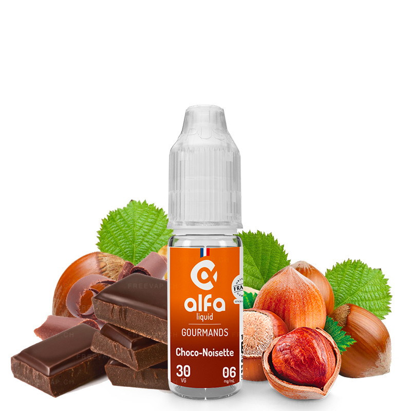 E-Liquid Choco-Hazelnut - Gourmets - Alfa | 10 ml